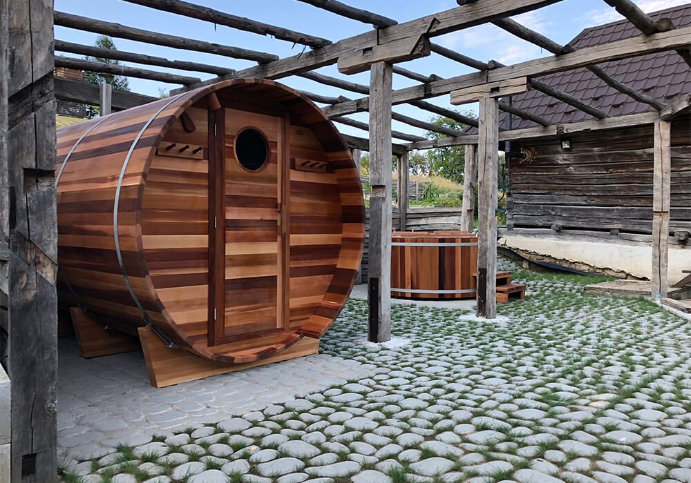 Sauna a kúpacia kaďa Saibot v Rohožníku
